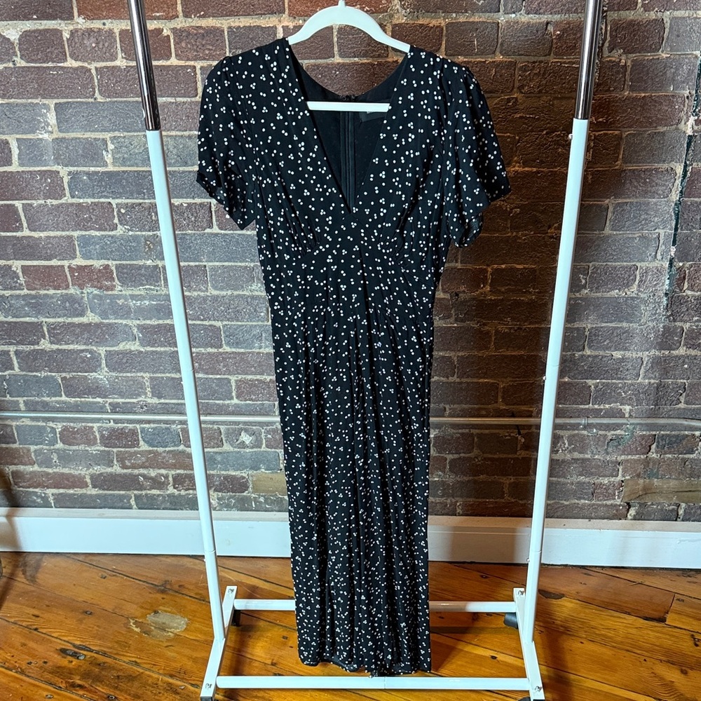 Minkpink - Black/White Polka Dot Romper